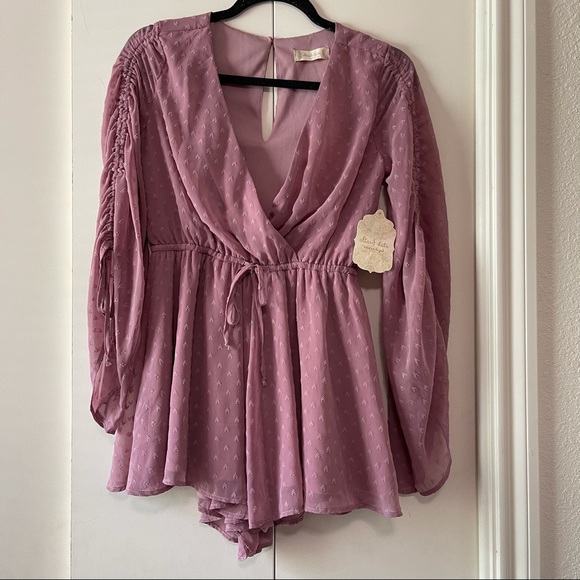 Altar'd State Pants - Altar’d State Mauve Romper